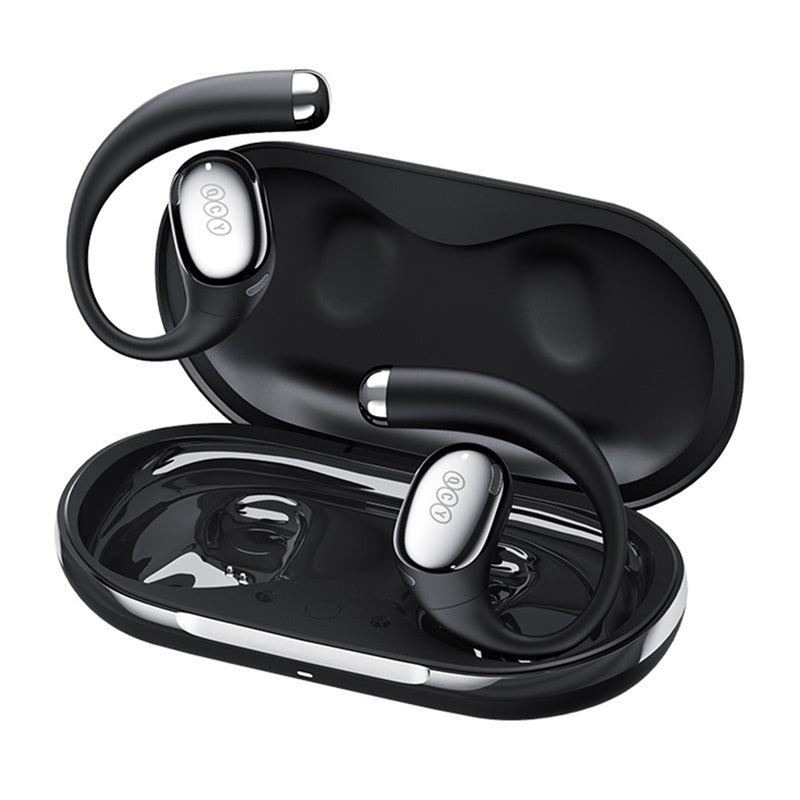 TWS QCY Crossky R70 wireless headphones (black), Słuchawki TWS QCY Crossky R70 bezprzewodowe (czarne)