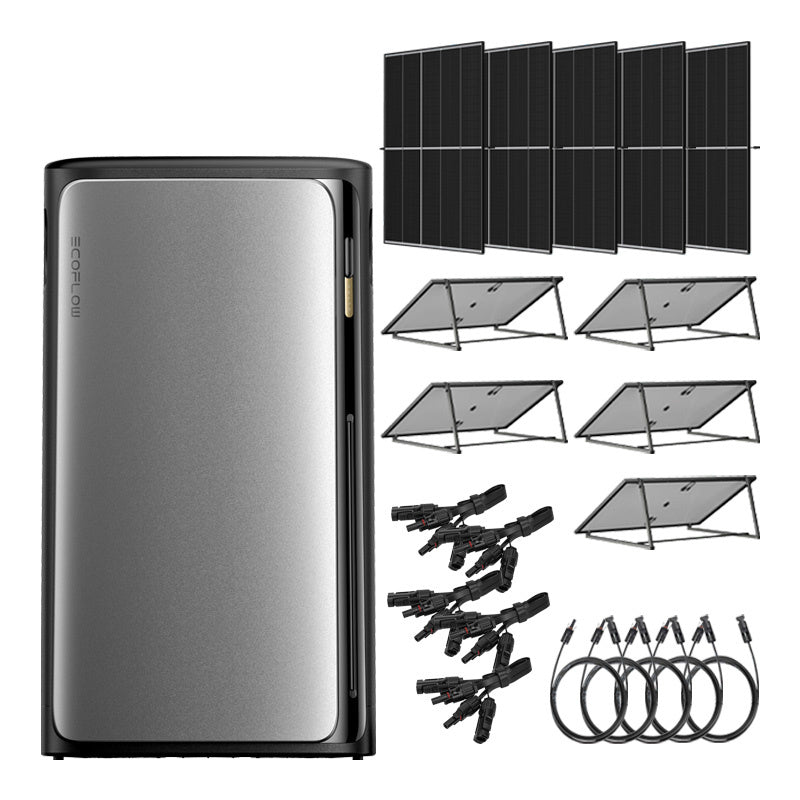 EcoFlow Balcony solar system Stream Complete Ultra U2, Fotowoltaika balkonowa EcoFlow Stream Complete Ultra U2