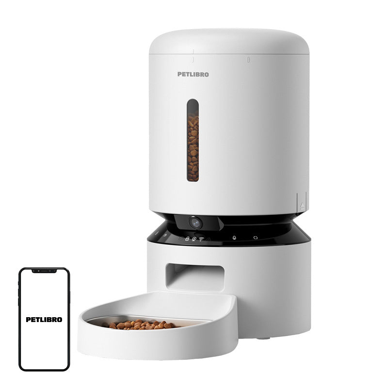 Petlibro Granary feed dispenser with camera, 5L (white), Dozownik karmy z kamerą Petlibro Granary, 5L (biały)