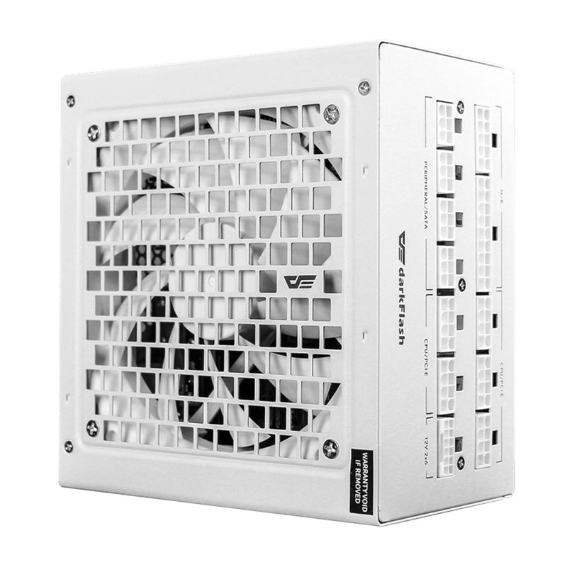 Darkflash PMT 80 Plus Gold 850W computer power supply (white), Zasilacz do komputera Darkflash PMT 80 Plus Gold 850W (biały)