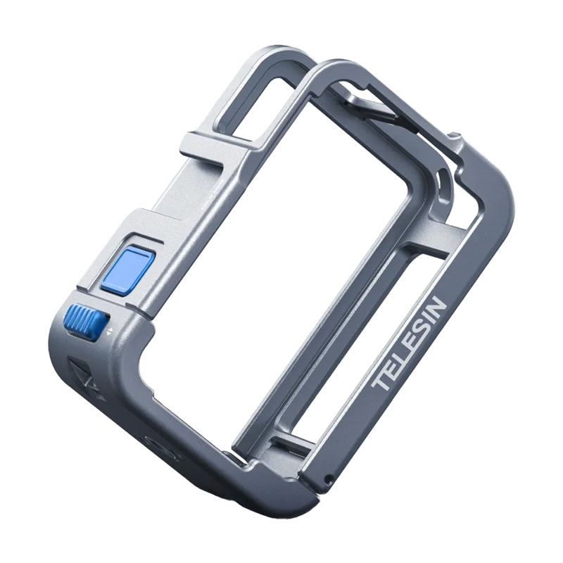 Telesin metal case for DJI Osmo Action 5 (blue), Obudowa metalowa Telesin do DJI Osmo Action 5 (niebieska)