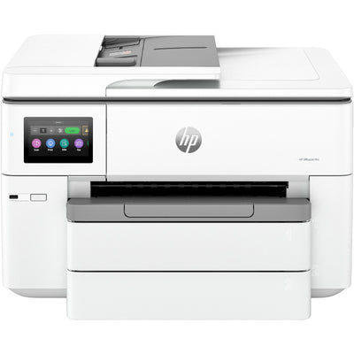 HP OfficeJet Pro 9730e HP+ Wide Format AiO All-in-One Printer - A3/A4 Color Ink, Print/Copy/Scan, Automatic Document Feeder, Auto-Duplex, Two Trays, LAN, Wifi, 22ppm, 250-1500 pages per month (replaces OfficeJet Pro 7740)