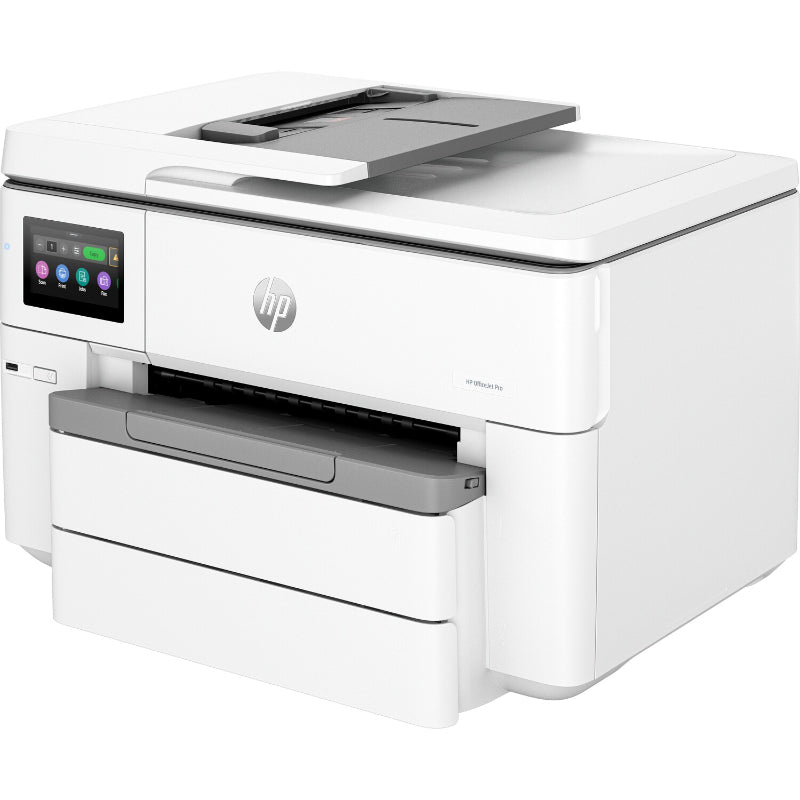 HP OfficeJet Pro 9730e HP+ Wide Format AiO All-in-One Printer - A3/A4 Color Ink, Print/Copy/Scan, Automatic Document Feeder, Auto-Duplex, Two Trays, LAN, Wifi, 22ppm, 250-1500 pages per month (replaces OfficeJet Pro 7740)