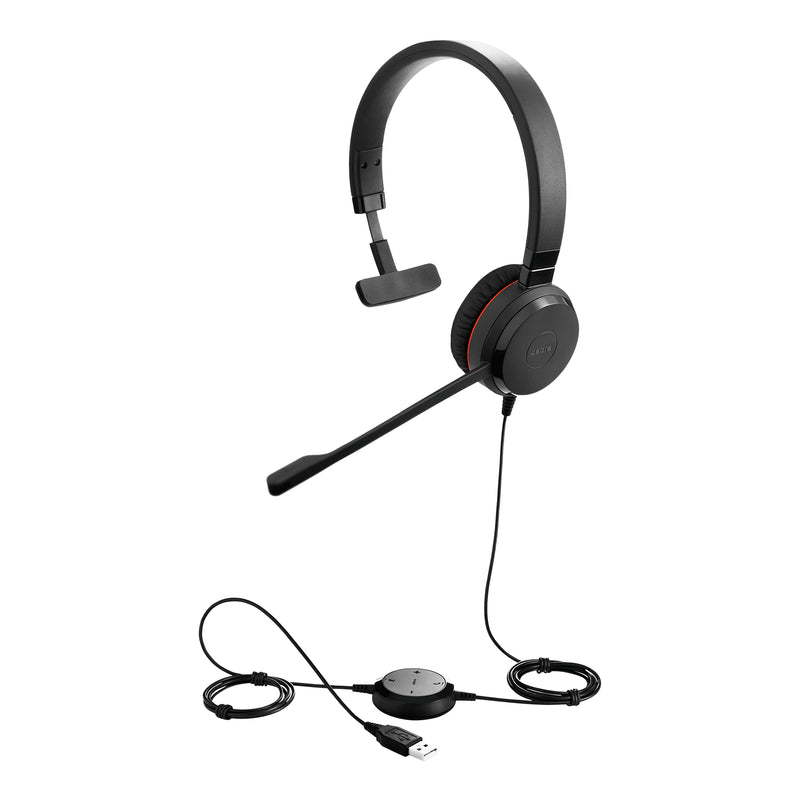 Jabra Evolve 30 II UC Mono - Headset - On-Ear