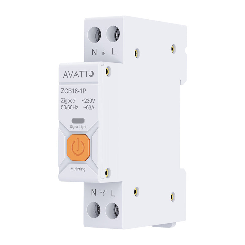 ZigBee Avatto ZWCB16 smart fuse, Inteligentny bezpiecznik ZigBee Avatto ZWCB16