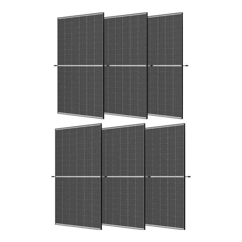 Set of 6x Trina 510W photovoltaic panel., Zestaw 6x Panel fotowoltaiczny Trina 510W