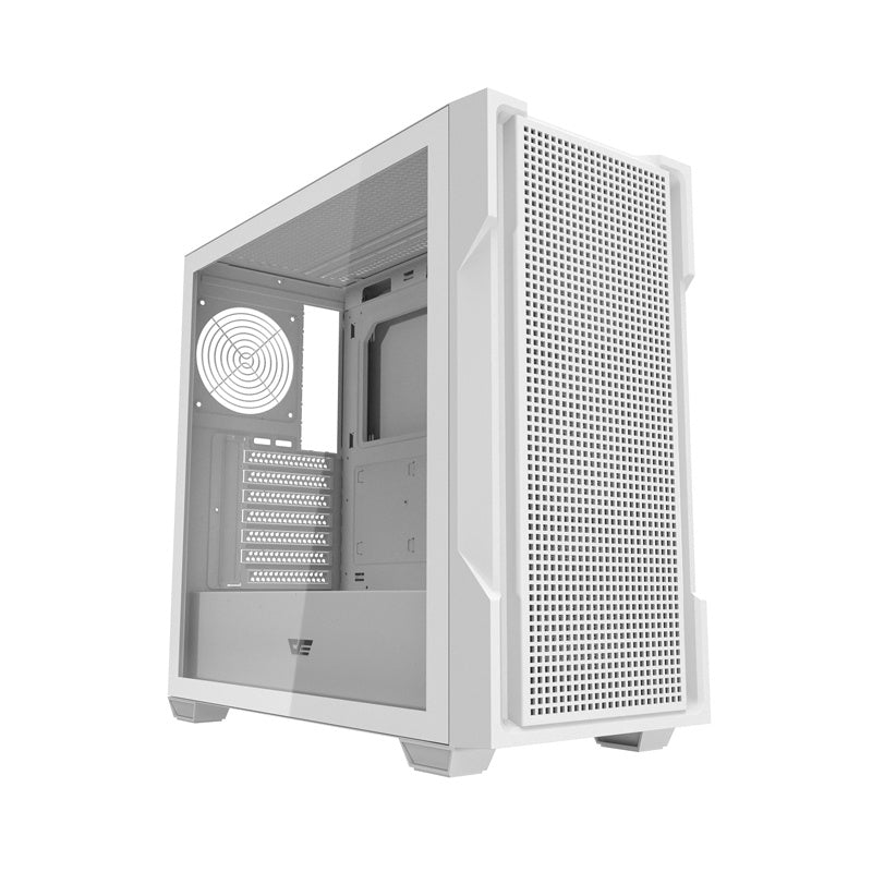Darkflash DS900 Mesh computer case without fans (White), Obudowa komputerowa Darkflash DS900 Mesh bez wentylatorów (Biały)