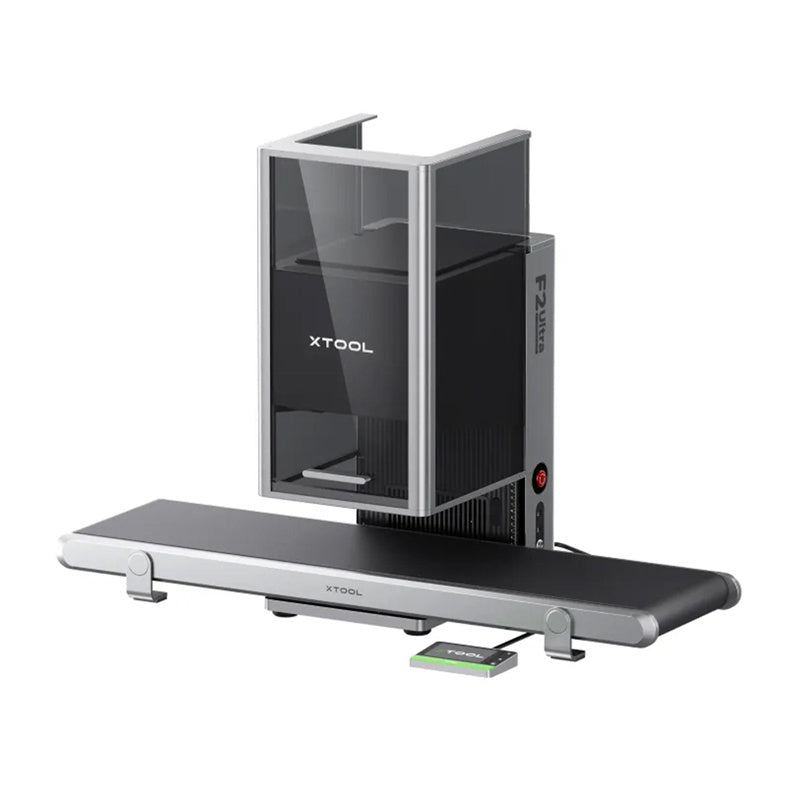 xTool F2 Ultra laser engraving machine set + xTool Auto Streamline™ feeder, Zestaw grawerka laserowa xTool F2 Ultra + Podajnik xTool Auto Streamline™