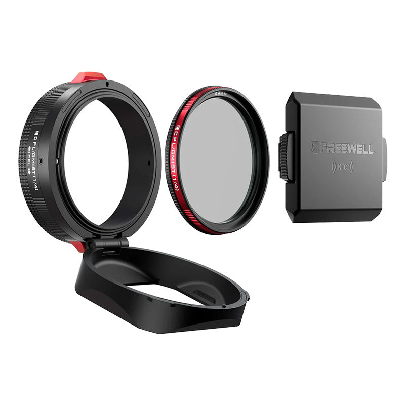 Freewell sunshield for Fuji GFX 100RF (black), Osłona przeciwsłoneczna Freewell do Fuji GFX 100RF (czarna)