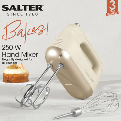 Salter EK5512SBOVDE Bakes Hand Mixer