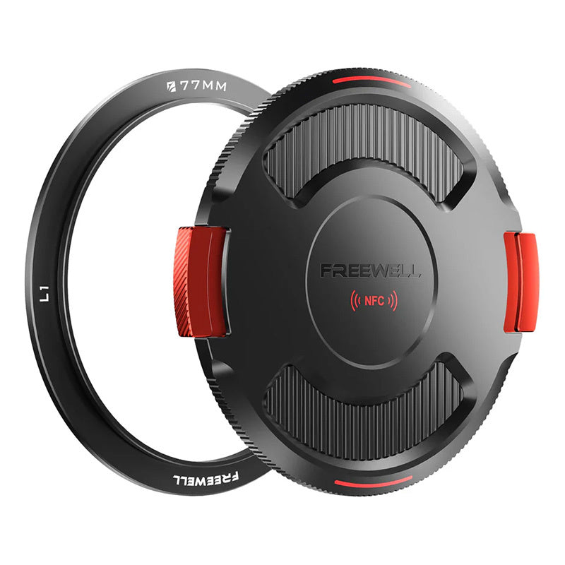 Freewell 77mm base ring with lid for Real Locking VND, Pierścień bazowy z dekielkiem Freewell 77 mm do Real Locking VND