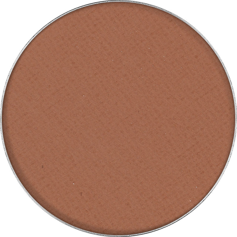 Kryolan Matinių šešėlių įdėklas (magnetinis) - Eye Shadow Matt Refill (magnetic, 36 mm) - cacao