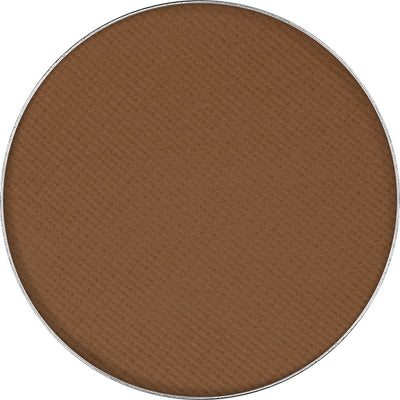 Kryolan Matinių šešėlių įdėklas (magnetinis) - Eye Shadow Matt Refill (magnetic, 36 mm) - cigar