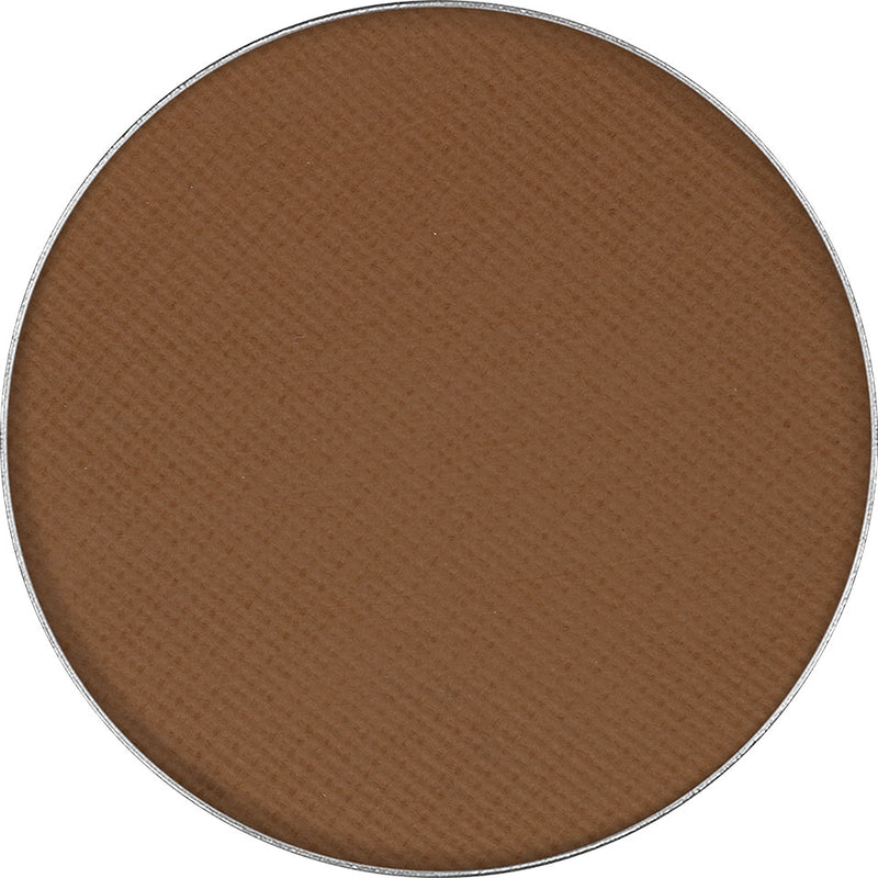 Kryolan Matinių šešėlių įdėklas (magnetinis) - Eye Shadow Matt Refill (magnetic, 36 mm) - cigar