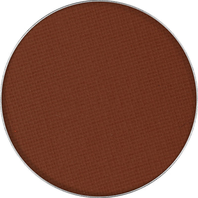 Kryolan Matinių šešėlių įdėklas (magnetinis) - Eye Shadow Matt Refill (magnetic, 36 mm) - dark brown