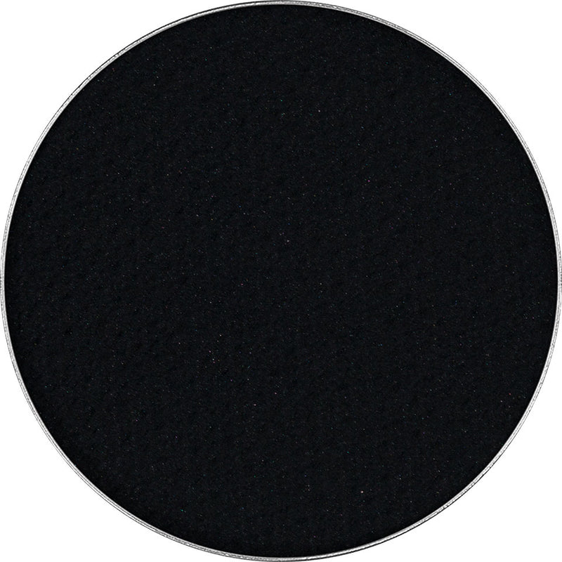 Kryolan Matinių šešėlių įdėklas (magnetinis) - Eye Shadow Matt Refill (magnetic, 36 mm) - deep black