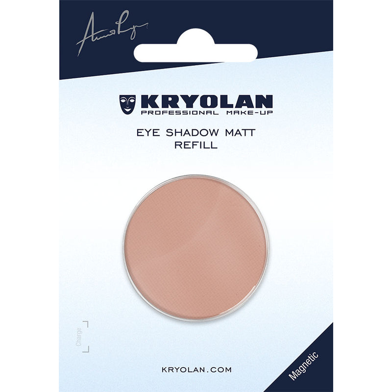 Kryolan Matinių šešėlių įdėklas (magnetinis) - Eye Shadow Matt Refill (magnetic, 36 mm) - AB 68