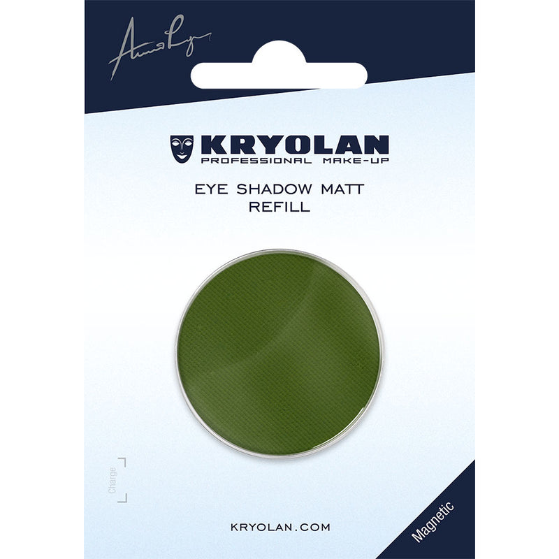 Kryolan Matinių šešėlių įdėklas (magnetinis) - Eye Shadow Matt Refill (magnetic, 36 mm) - H 21