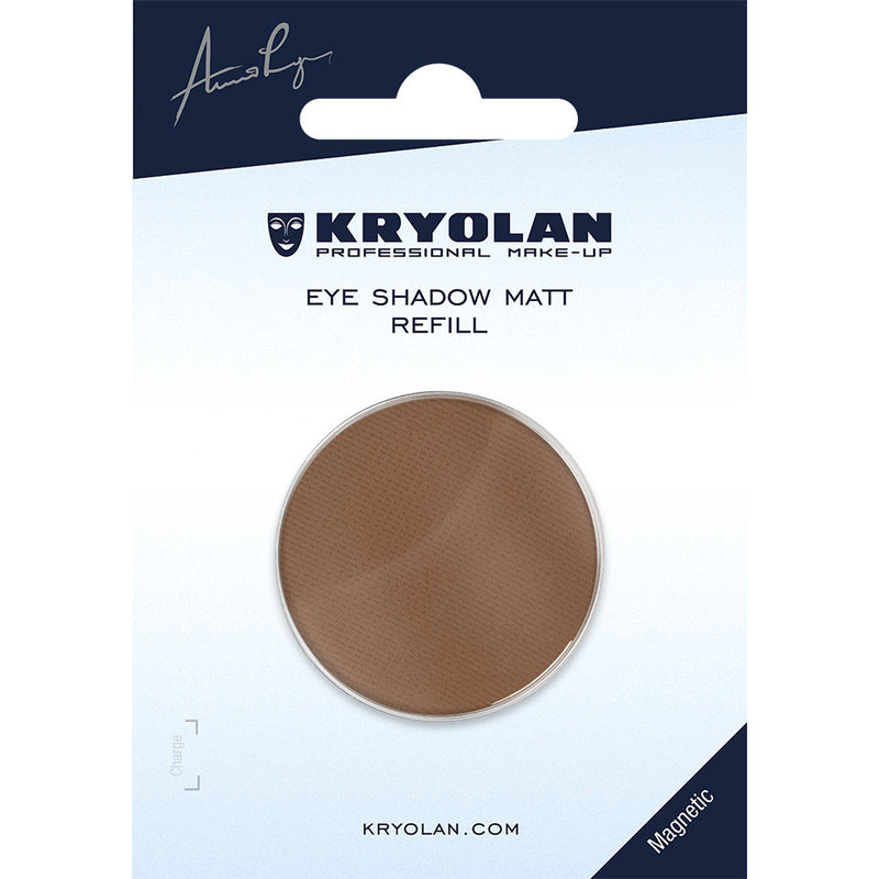 Kryolan Matinių šešėlių įdėklas (magnetinis) - Eye Shadow Matt Refill (magnetic, 36 mm) - beech