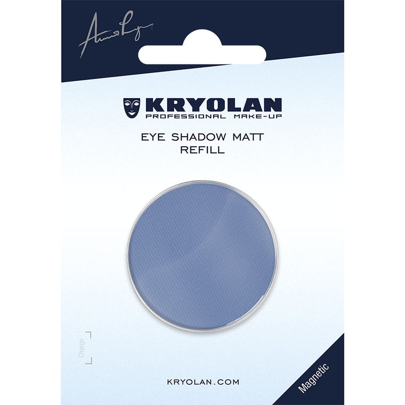 Kryolan Matinių šešėlių įdėklas (magnetinis) - Eye Shadow Matt Refill (magnetic, 36 mm) - cloud