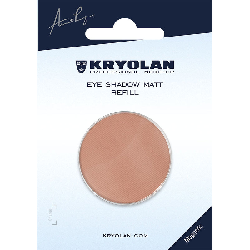 Kryolan Matinių šešėlių įdėklas (magnetinis) - Eye Shadow Matt Refill (magnetic, 36 mm) - mauve