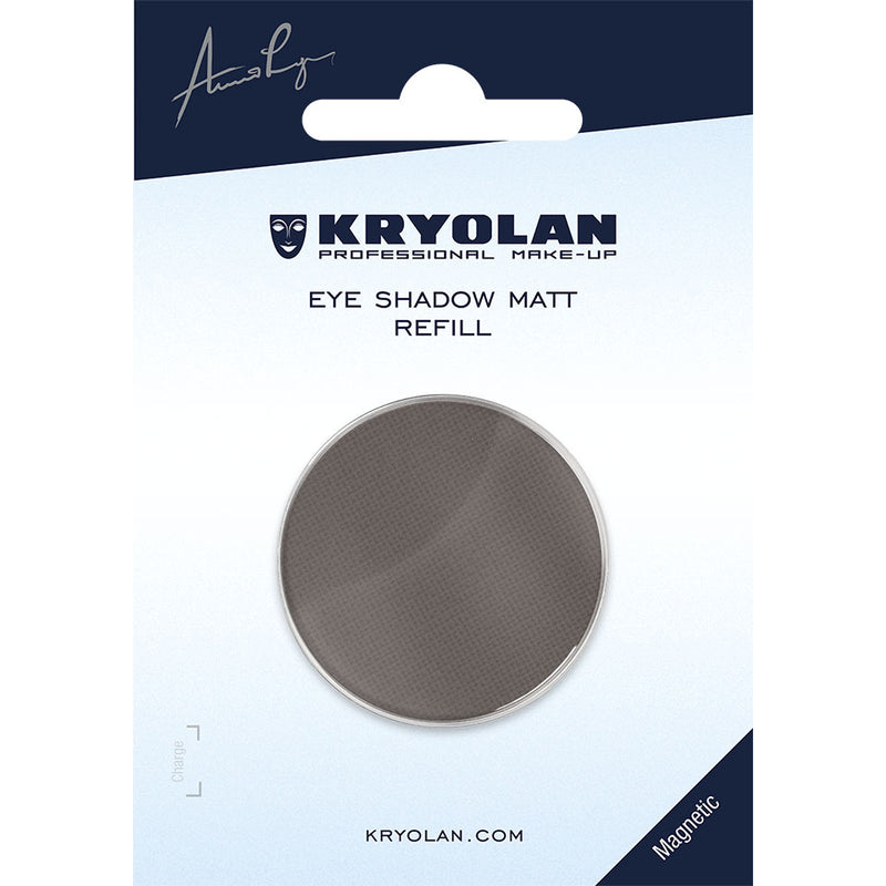 Kryolan Matinių šešėlių įdėklas (magnetinis) - Eye Shadow Matt Refill (magnetic, 36 mm) - moon dust