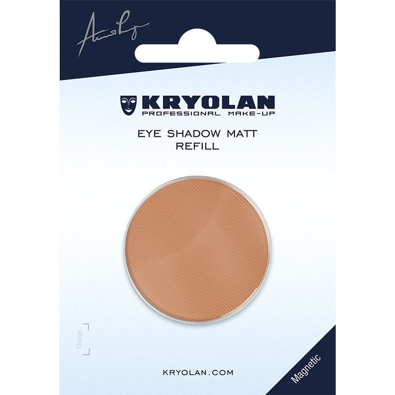 Kryolan Matinių šešėlių įdėklas (magnetinis) - Eye Shadow Matt Refill (magnetic, 36 mm) - nature