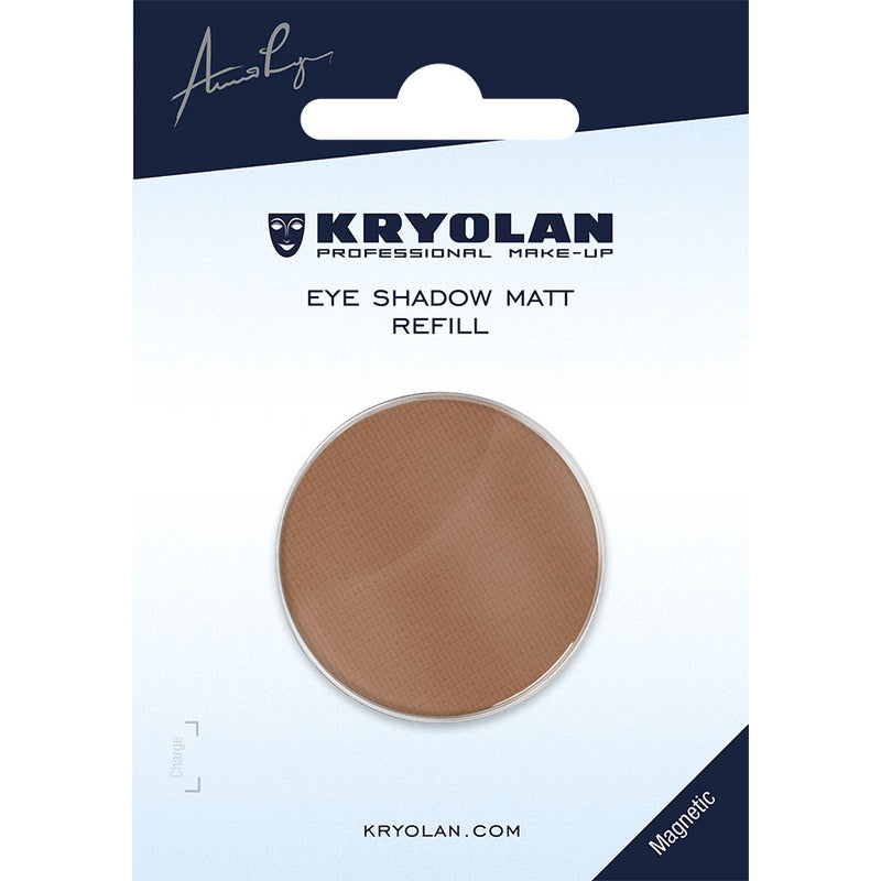 Kryolan Matinių šešėlių įdėklas (magnetinis) - Eye Shadow Matt Refill (magnetic, 36 mm) - sahara