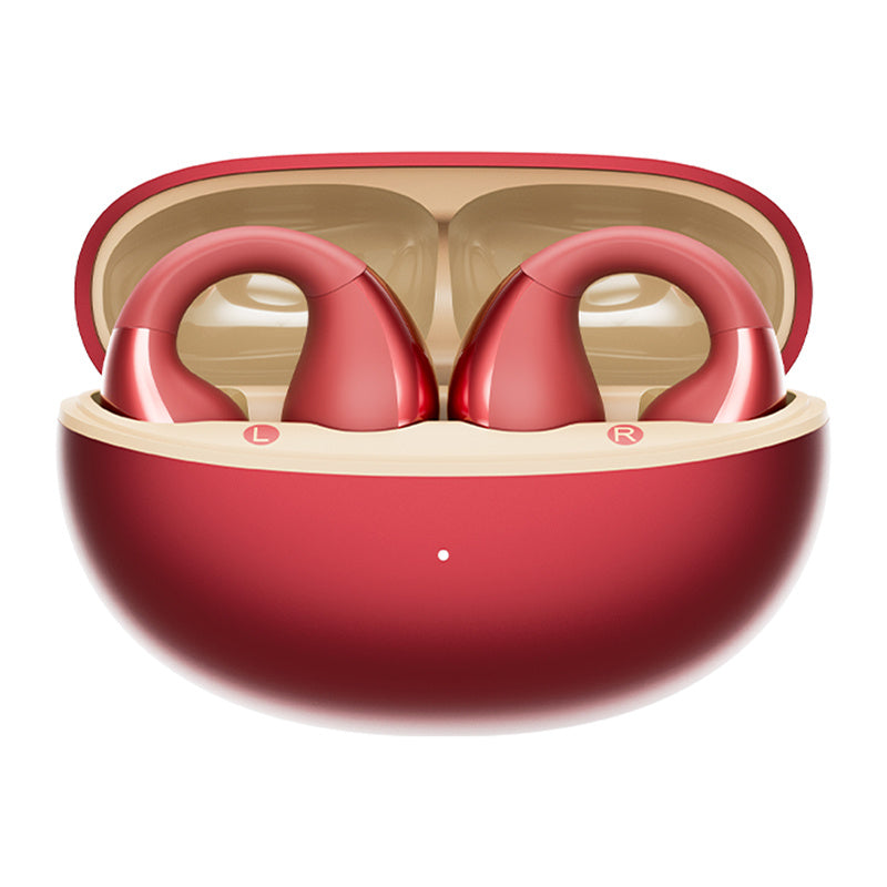 QCY Crossky Clip C30S Headphones (red), Słuchawki QCY Crossky Clip C30S (czerwone)