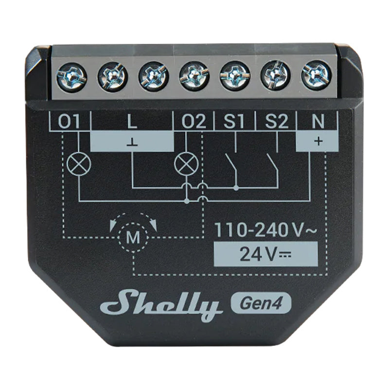 Sterownik Shelly 2PM Gen4 Zigbee/Matter, Sterownik Shelly 2PM Gen4 Zigbee/Matter