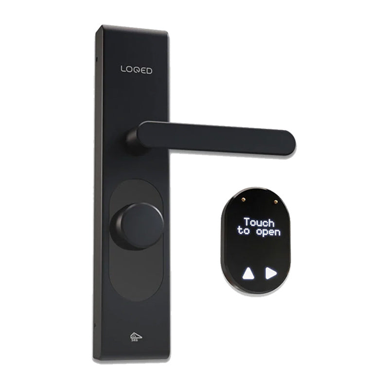 LOQED smart door lock (black) (WiFi / BT), Inteligentny zamek do drzwi LOQED (czarny) (WiFi / BT)