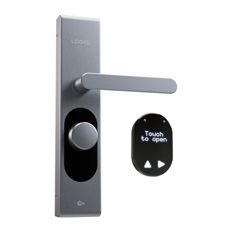 LOQED smart door lock (silver) (WiFi / BT), Inteligentny zamek do drzwi LOQED (srebrny) (WiFi / BT)