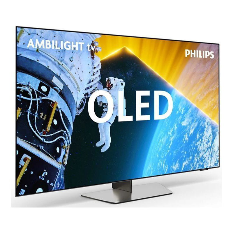 Philips 4K UHD OLED-телевизор 55 дюймов 55OLED819/12 4-сторонняя подсветка Ambilight 3840x2160p HDR10+ 4xHDMI 3xUSB LAN Wi-Fi DVB-T/T2/T2-HD/C/S/S2, 70 Вт