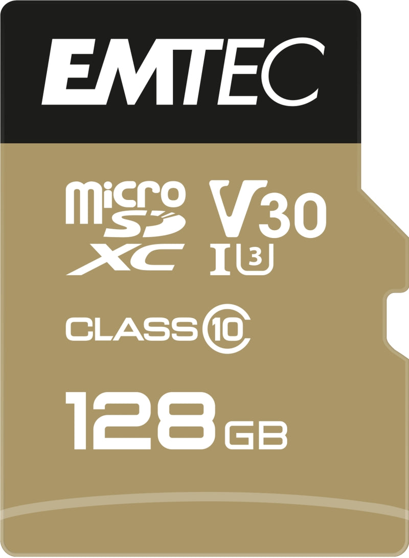 Emtec mSD 128GB UHS-I U3 V30 SpeedIN Pro