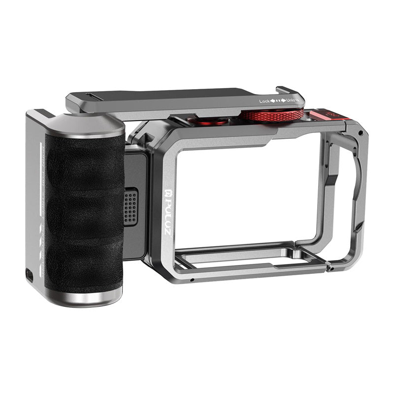 Titanium expansion cage with handle and additional Puluz connections f ...