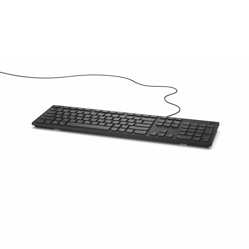 Dell Multimedia Keyboard-KB216 - US intern - Black/ LT engraved