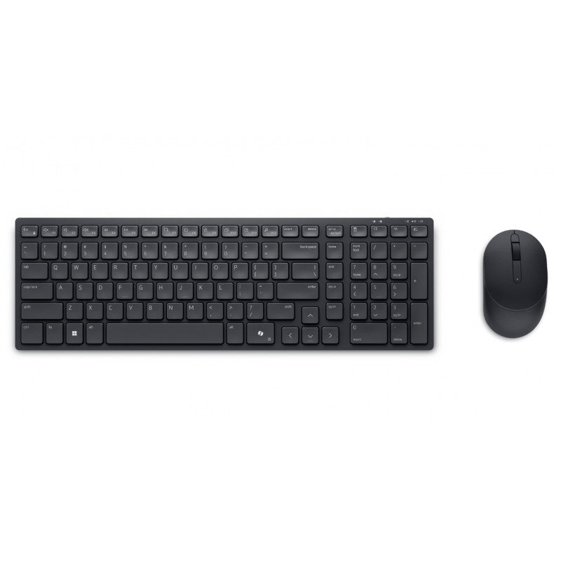 Dell Silent Keyboard and Mouse - KM555 - Russian (QWERTY) 