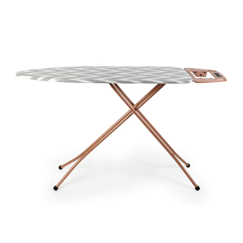Beldray LA031596ROSEFEU7 Easy Glide Ironing Board - Rose Gold 122X 38 CM