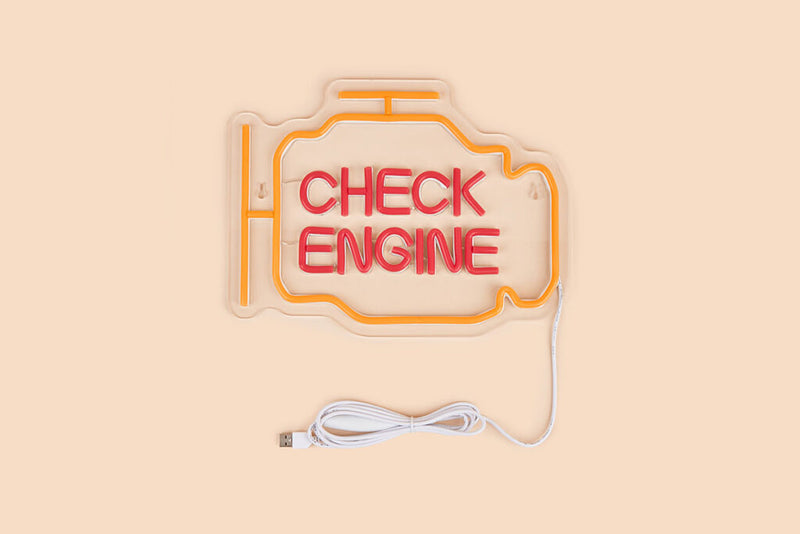 Manta SNL94YE Style Neon Lights CHECK ENGINE