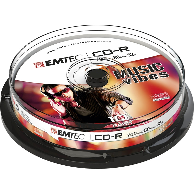 Emtec CD-R 700MB/80MIN 52x Cake Box 10 pcs