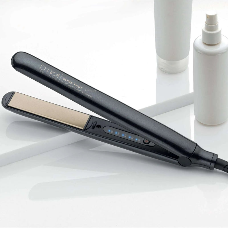 Diva Ultra Fast Intelligent Digital Styler (Black) straightener