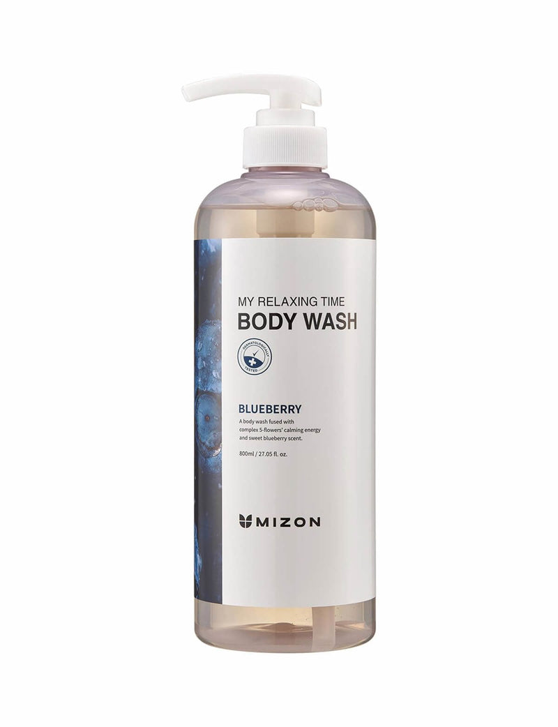 Mizon My Relaxing Time Body Wash Sweet Blueberry 800ml