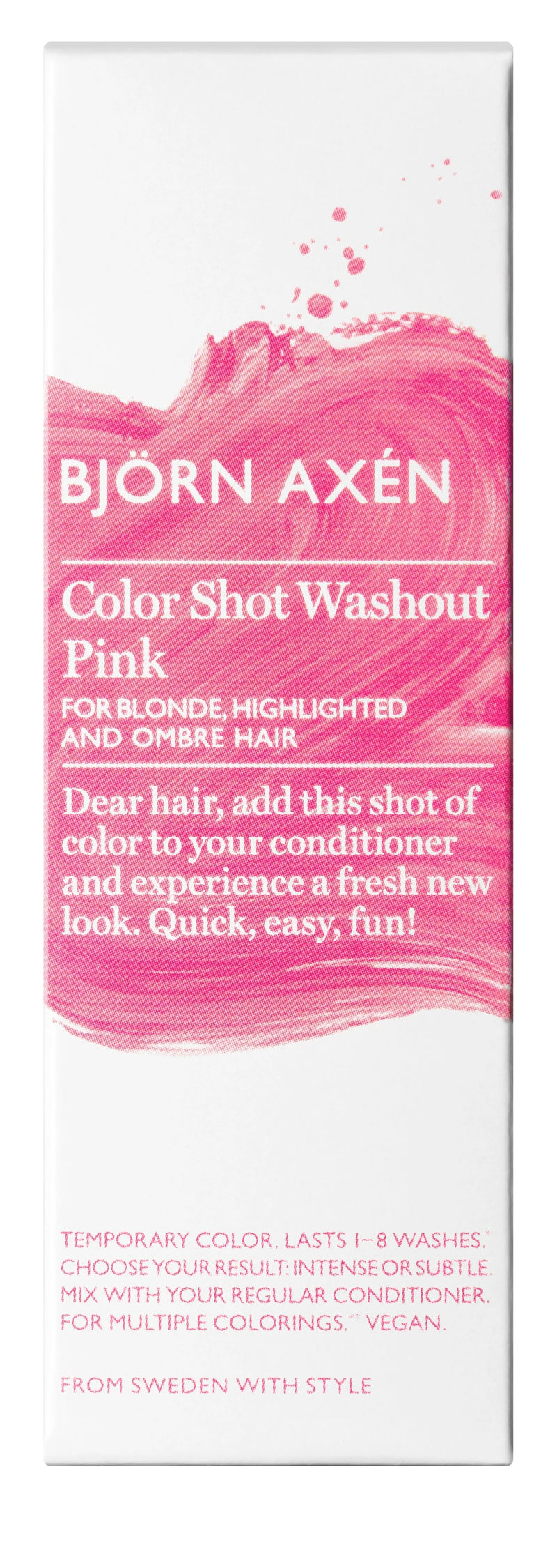 Bjorn Axen Color Shot Washout Pink 50ml