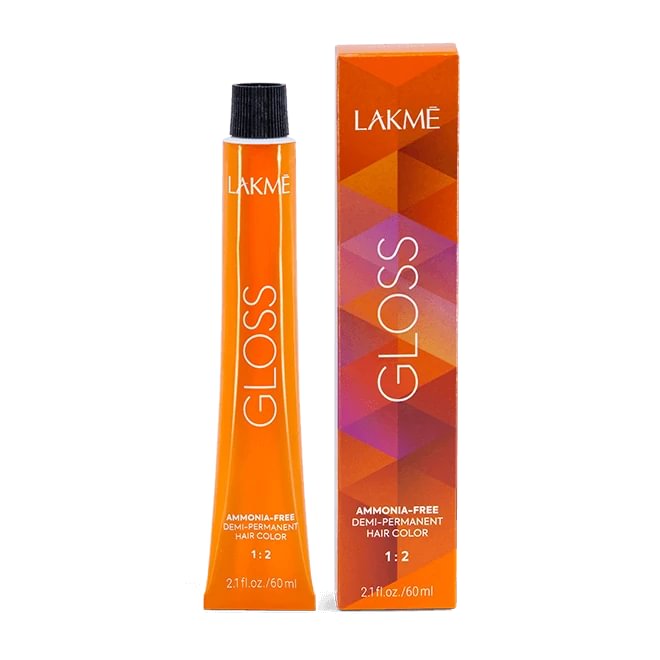 Стойкая краска для волос Lakme Gloss 7/50 60 мл