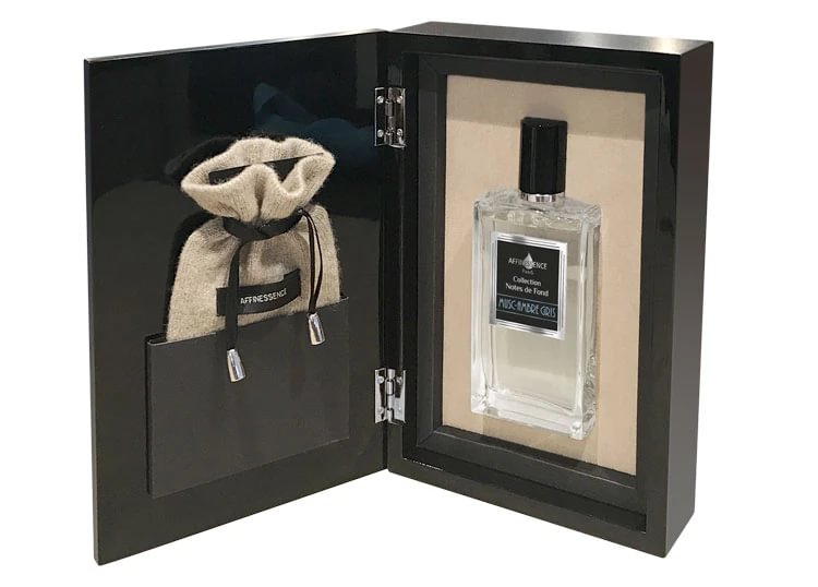 Affinessence Musc Ambre Gris Eau de Parfum 100ml in black coffret