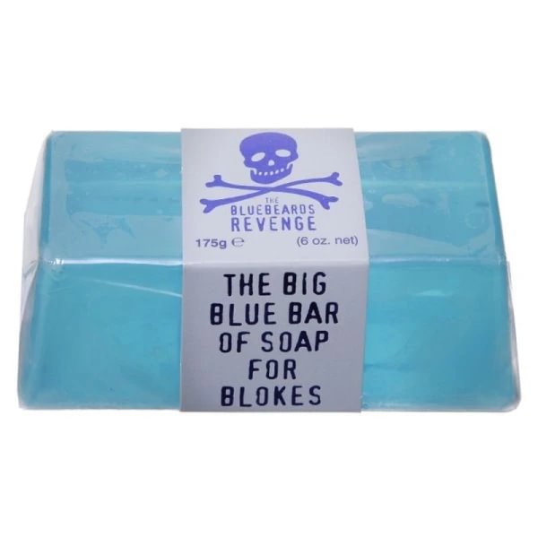 The Bluebeards Revenge Big Blue Bar Of Soap For Blokes soap 175 g