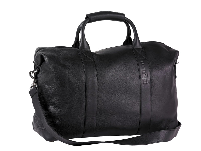 Label M Large Leather Kit Bag Black