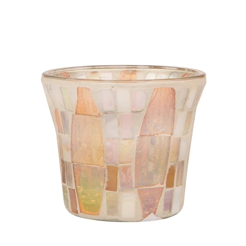 Подсвечник Yankee Candle Gold Wave Mosaic Votive Holder