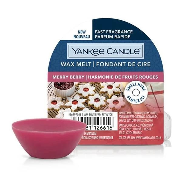 Yankee Candle Wax Melt Merry Berry 22 г