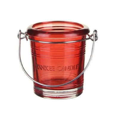 Yankee Candle Bucket Ruby Votive Holder